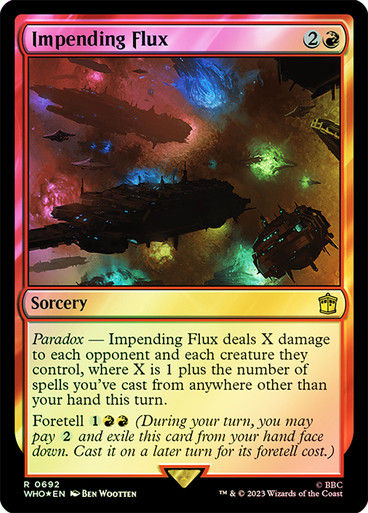 Impending Flux (who) (692) / Surge Foil