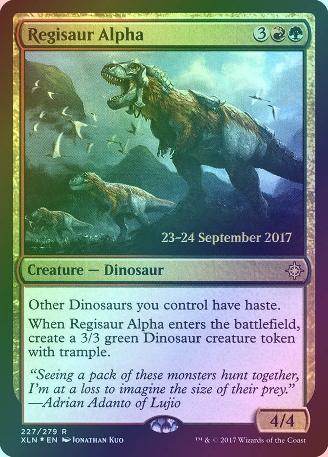 Regisaur Alpha (PXLN) (227s) / Foil