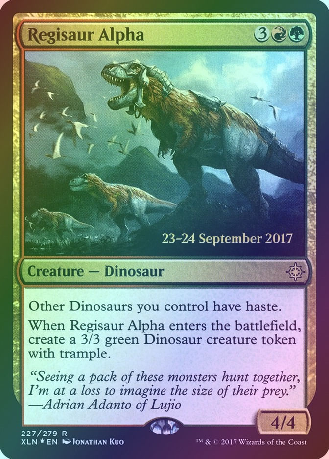 Regisaur Alpha (PXLN) (227s) / Foil