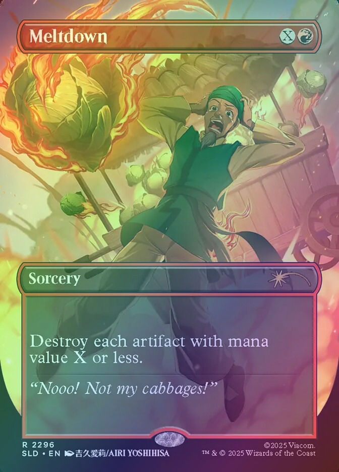 Meltdown (SLD) (2296) / Borderless / Foil