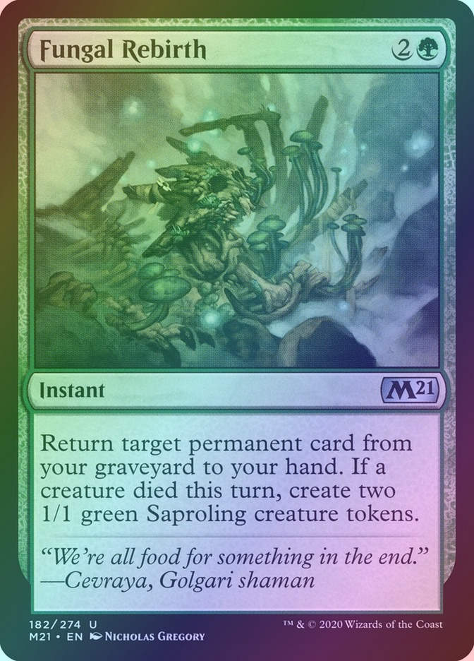Fungal Rebirth (M21) (182) / Foil