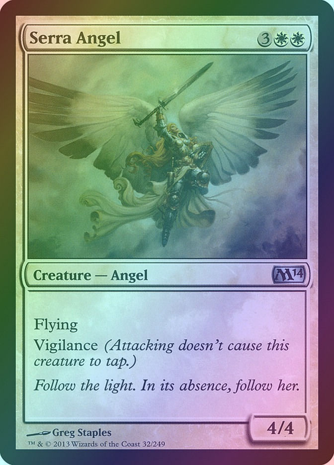 Serra Angel (M14) (32) / Foil