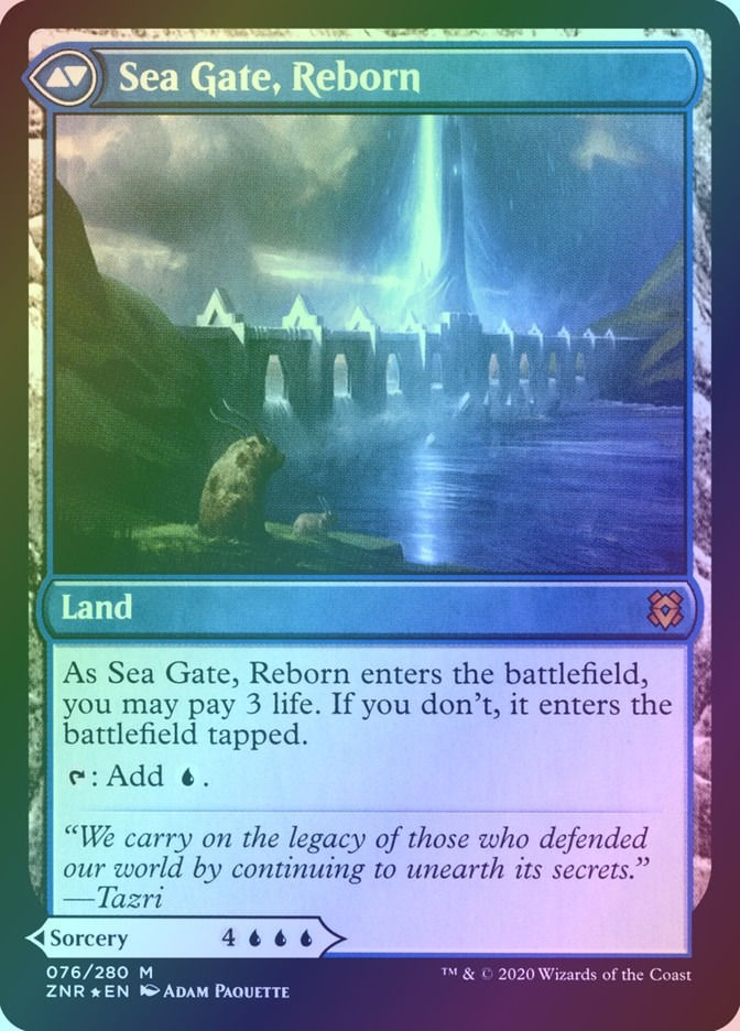 Sea Gate Restoration // Sea Gate, Reborn (PZNR) (76s) / Foil — cara 2 de 2