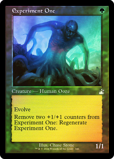 Experiment One (rvr) (346) / Retro / Foil