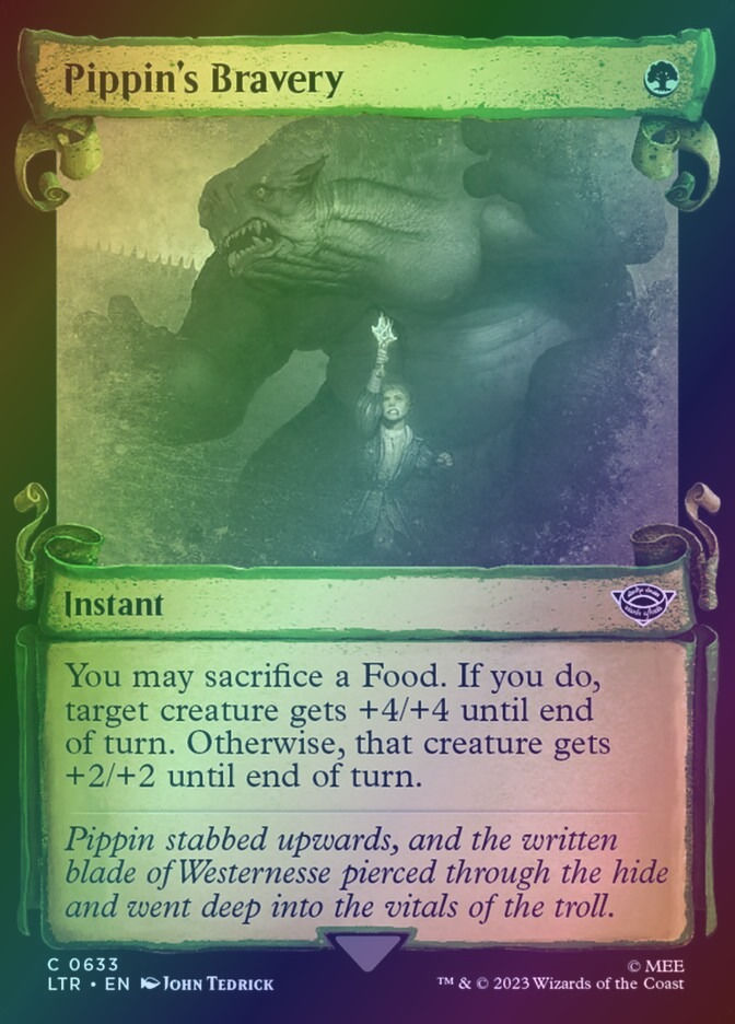 Pippin's Bravery (LTR) (633) / Showcase / Foil