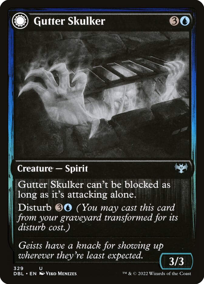 Gutter Skulker // Gutter Shortcut (DBL) (329)