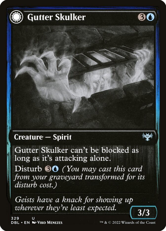 Gutter Skulker // Gutter Shortcut (DBL) (329) — cara 1 de 2