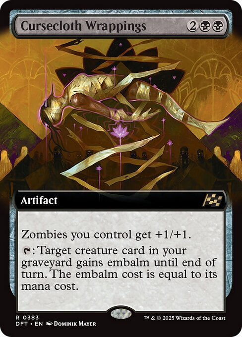 Cursecloth Wrappings (DFT) (383) / Extended Art