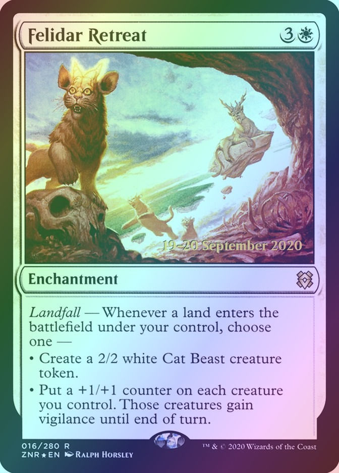 Felidar Retreat (PZNR) (16s) / Foil