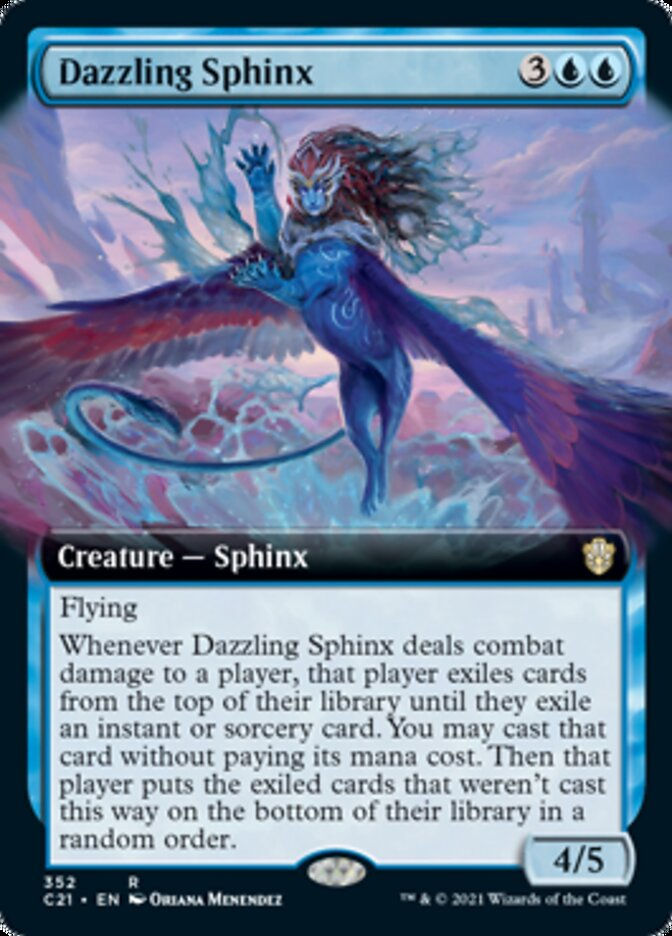 Dazzling Sphinx (C21) / Extended Art