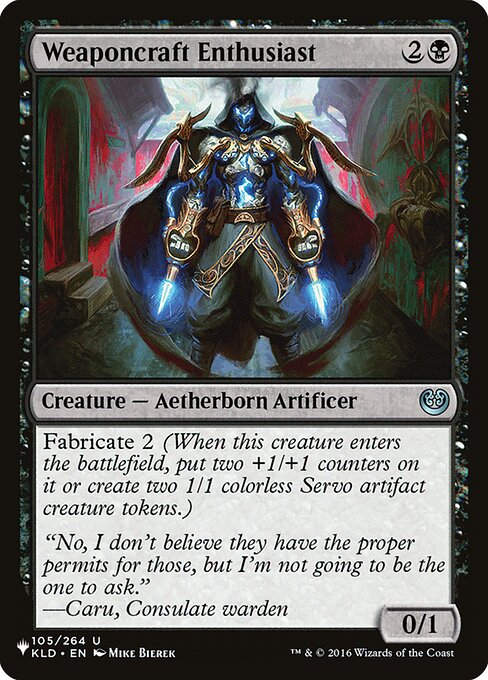 Weaponcraft Enthusiast (PLST) (KLD-105)