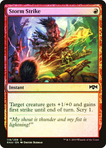Storm Strike (RNA) (119) / Foil