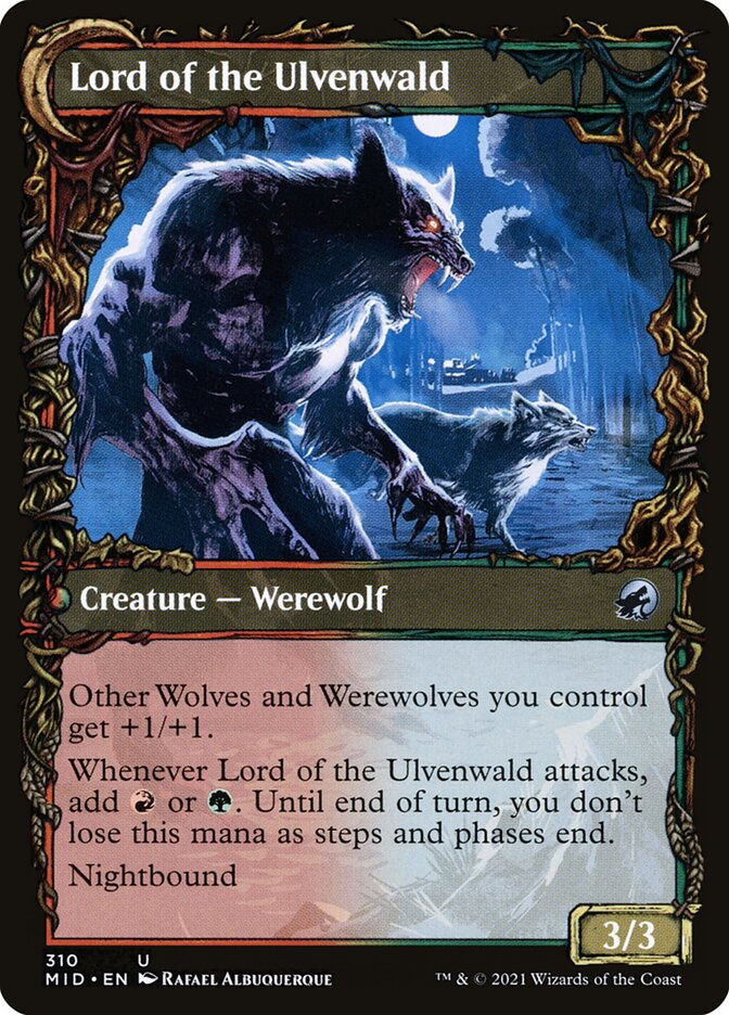 Kessig Naturalist // Lord of the Ulvenwald (MID) (310) / Showcase — cara 2 de 2