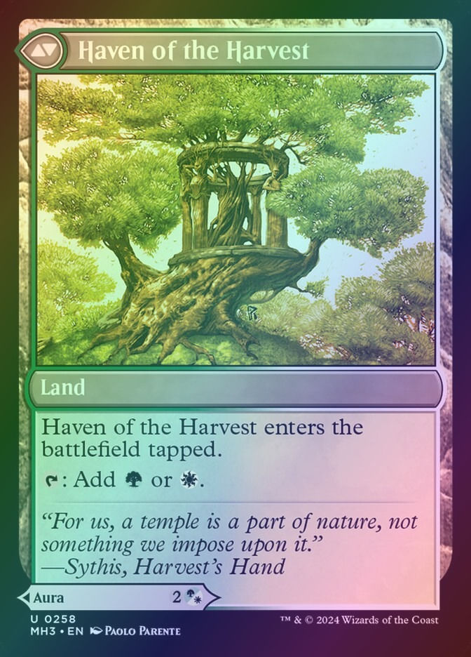 Strength of the Harvest // Haven of the Harvest (MH3) (258) / Foil — cara 2 de 2