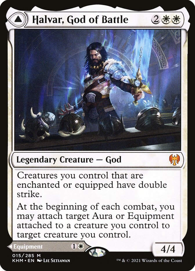 Halvar, God of Battle // Sword of the Realms (KHM) (15)