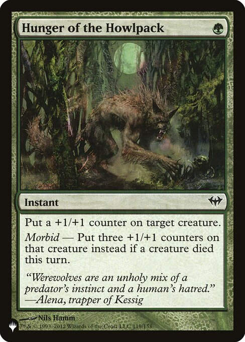 Hunger of the Howlpack (PLST) (DKA-119)