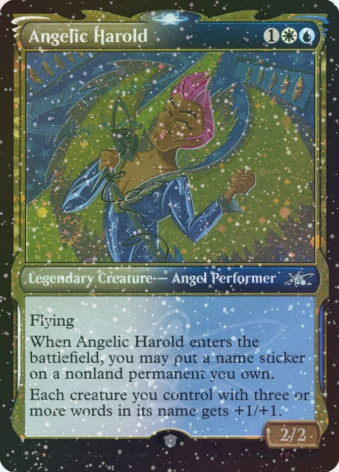 Angelic Harold (UNF) (506) / Showcase / Galaxy Foil
