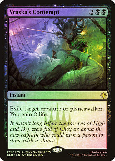 Vraska's Contempt (XLN) (129) / Foil
