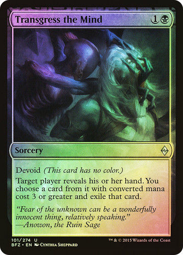 Transgress the Mind (BFZ) (101) / Foil