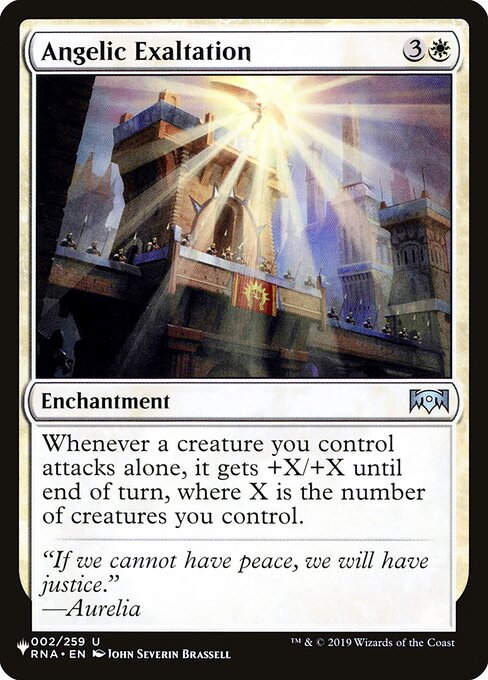 Angelic Exaltation (PLST) (RNA-2)