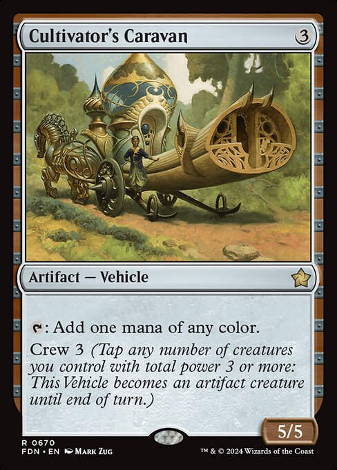 Cultivator's Caravan (FDN) (670) (Starter)