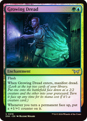 Growing Dread (DSK) (216) / Foil