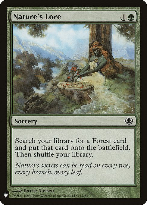 Nature's Lore (PLST) (DDD-17)
