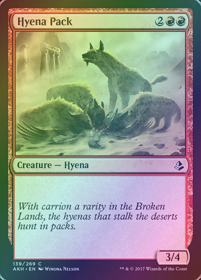 Hyena Pack (AKH) (139) / Foil