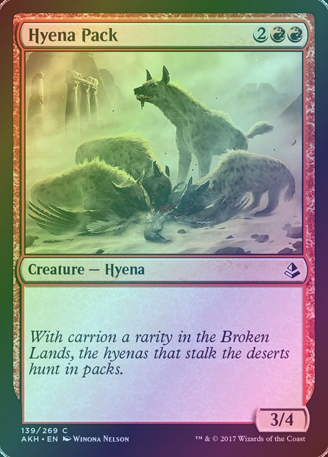 Hyena Pack (AKH) (139) / Foil