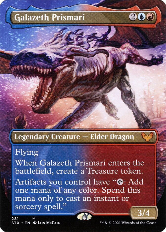 Galazeth Prismari (STX) (281) / Borderless