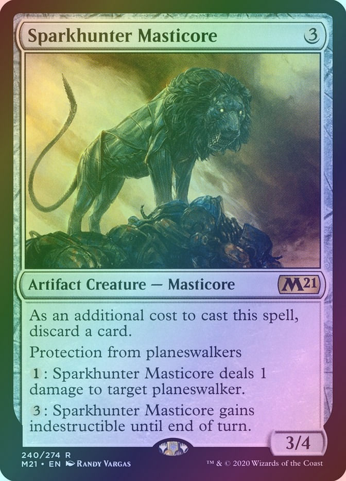 Sparkhunter Masticore (M21) (240) / Foil