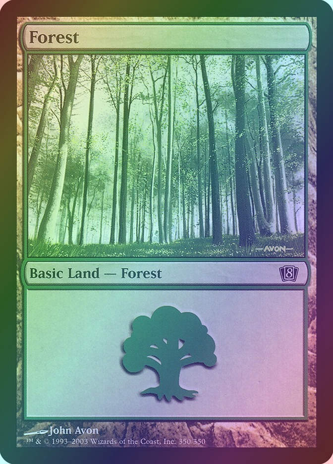 Forest (8ED) (350★) / Foil