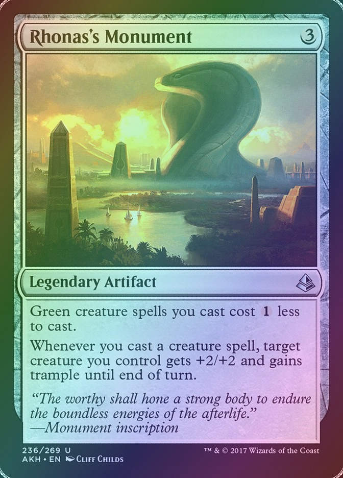 Rhonas's Monument (AKH) (236) / Foil