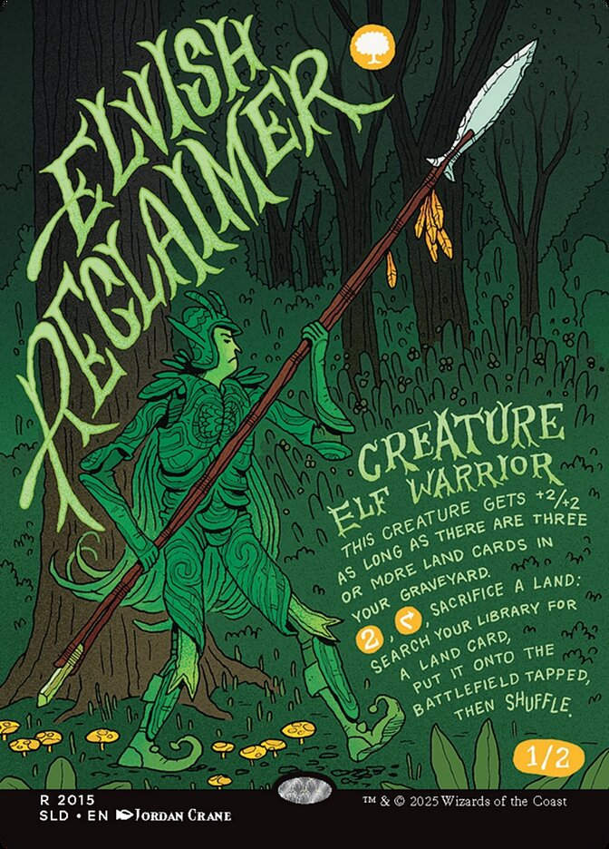 Elvish Reclaimer (SLD) (2015) / Borderless