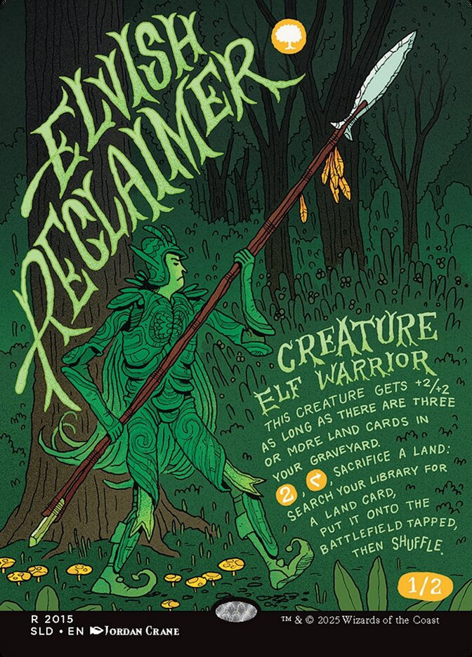 Elvish Reclaimer (SLD) (2015) / Borderless