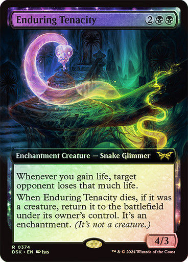 Enduring Tenacity (DSK) (374) / Foil / Extended Art