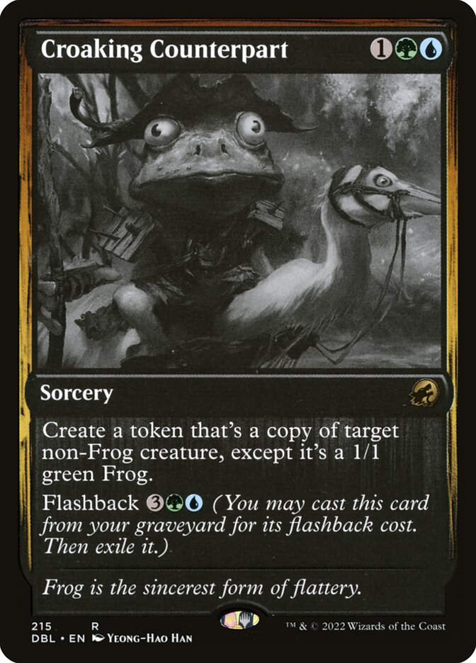Croaking Counterpart (DBL) (215)