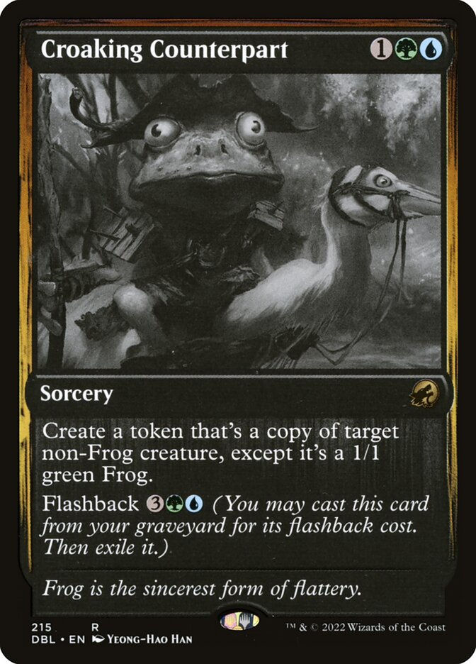 Croaking Counterpart (DBL) (215)