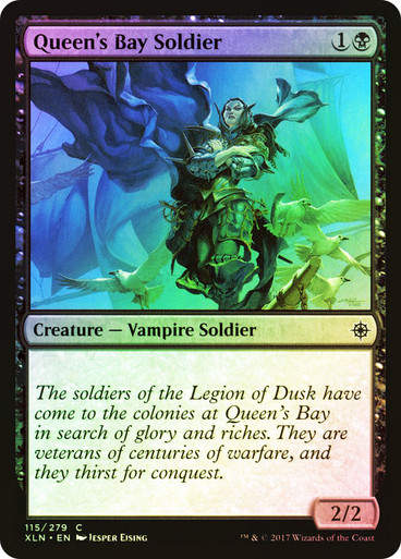 Queen's Bay Soldier (XLN) (115) / Foil