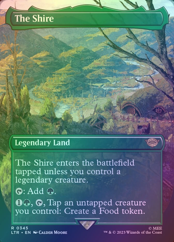 The Shire (LTR) (345) / Borderless / Foil