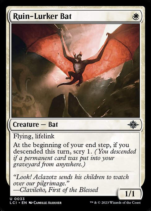 Ruin-Lurker Bat (lci)