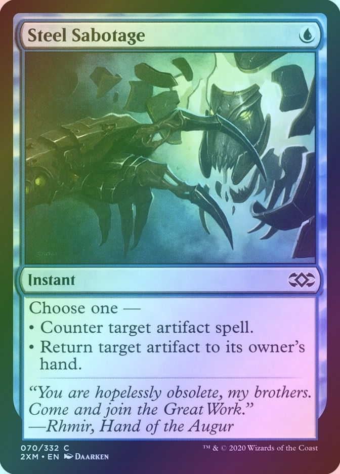 Steel Sabotage (2XM) (70) / Foil