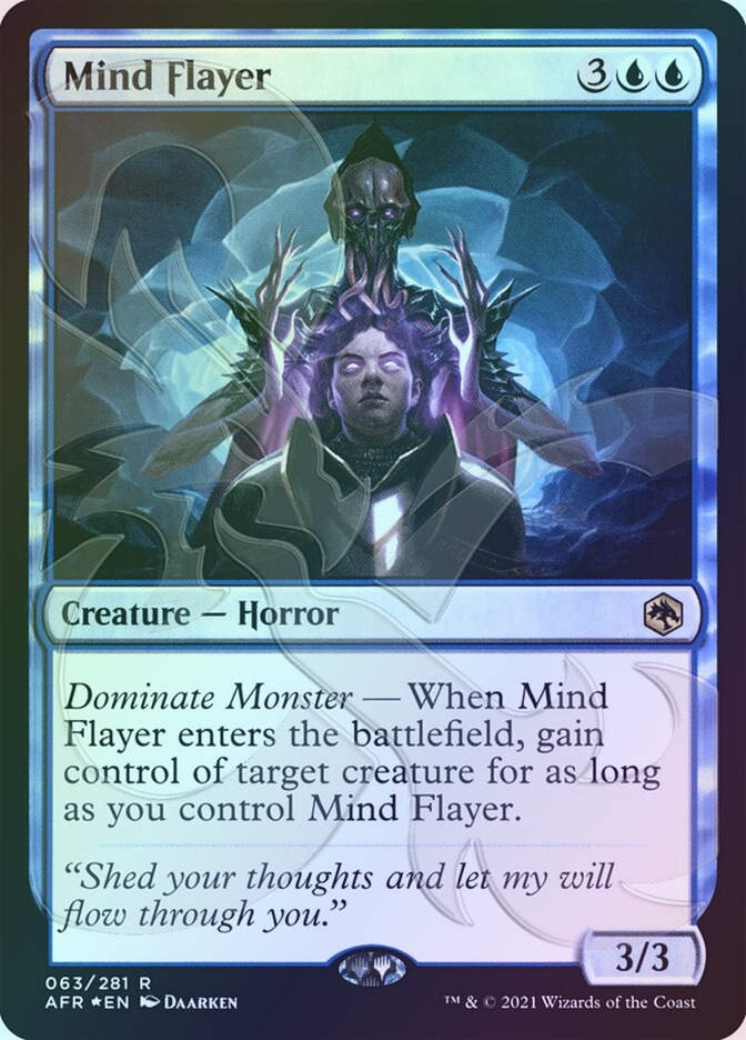 Mind Flayer (PAFR) (63a) / Embossed Foil