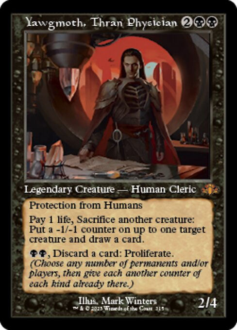 Yawgmoth, Thran Physician (DMR) / Showcase