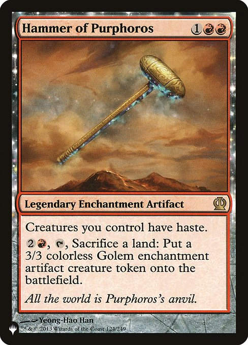 Hammer of Purphoros (PLST) (THS-124)