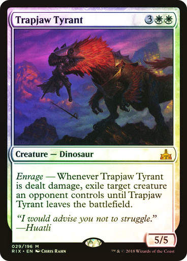 Trapjaw Tyrant (RIX) (29) / Foil
