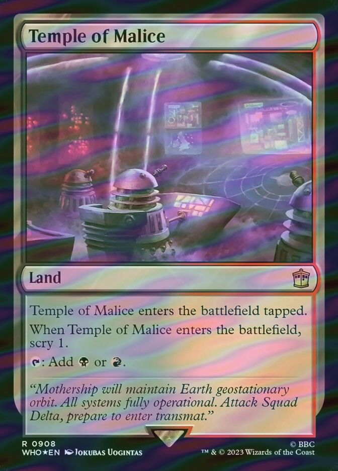 Temple of Malice (WHO) (908) / Surge Foil