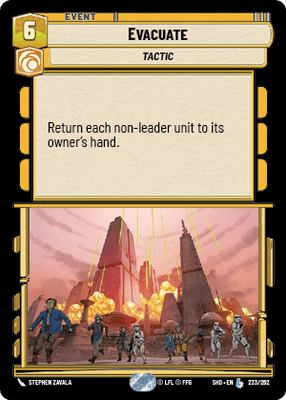 Evacuate (SHD_#233/262)