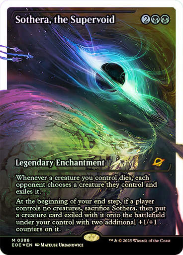Sothera, the Supervoid (EOE) (386) / Showcase Fracture Foil