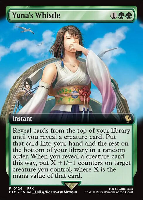 Yuna's Whistle (FIC) (126) / Extended Art